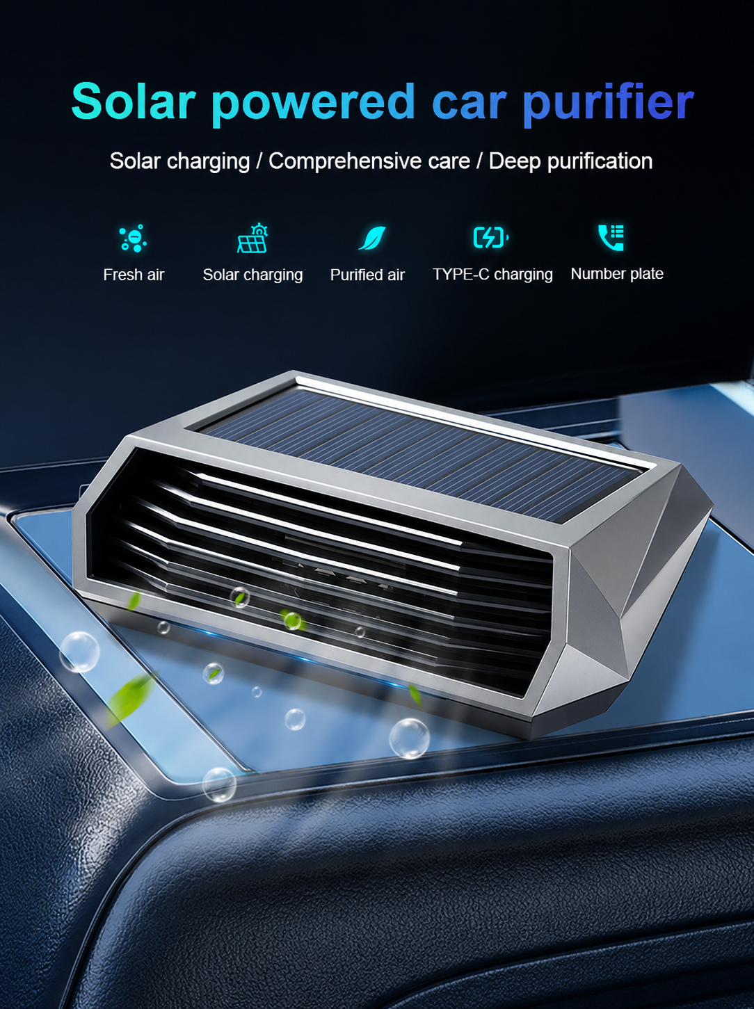 Automatic Solar Air Purifier