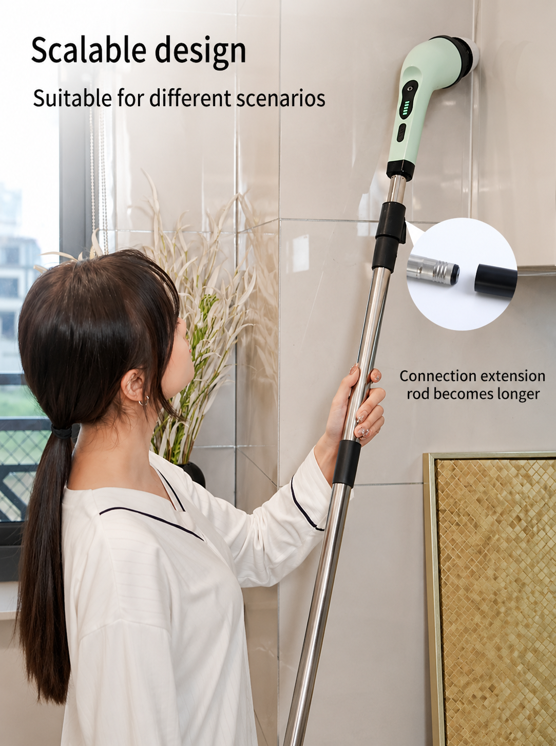 Electric Spin Cleaning Brush