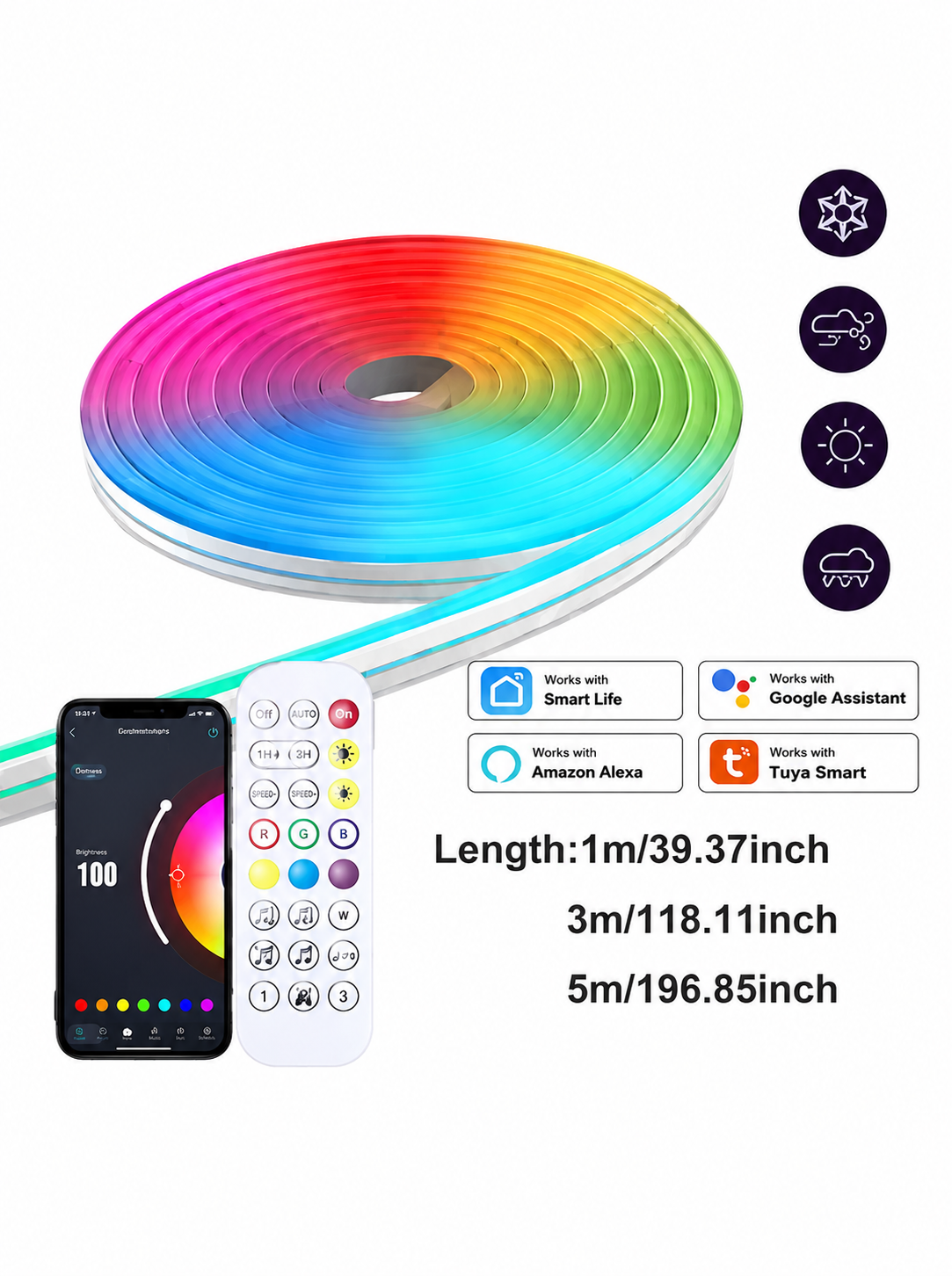 USB RGB Neon Strip