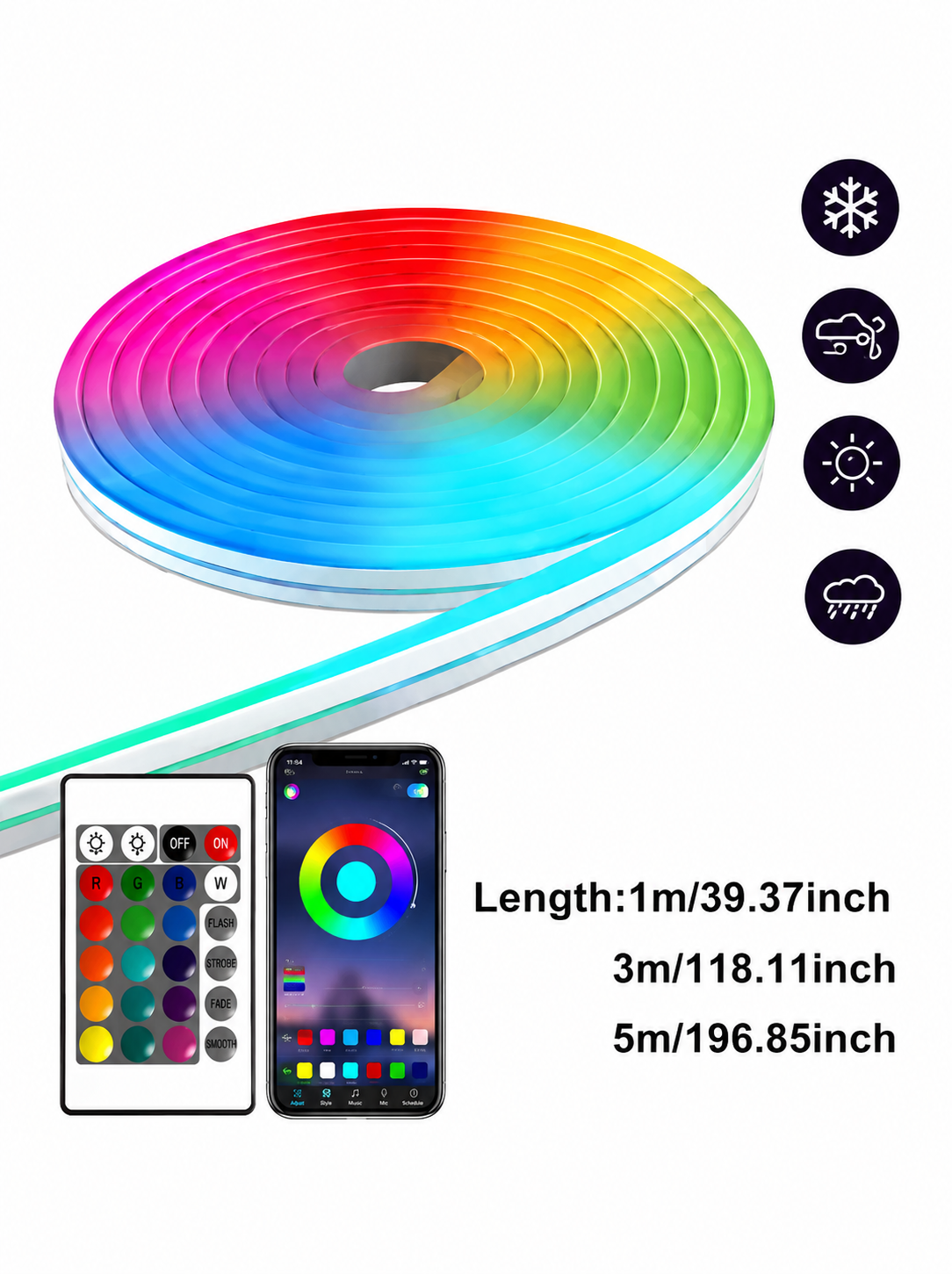 USB RGB Neon Strip