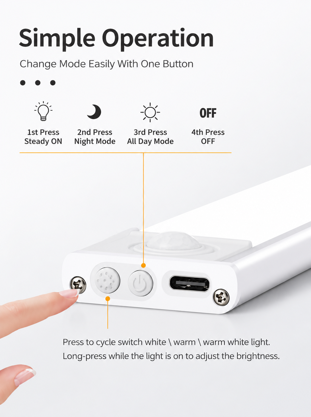 LED Motion Sensor Light