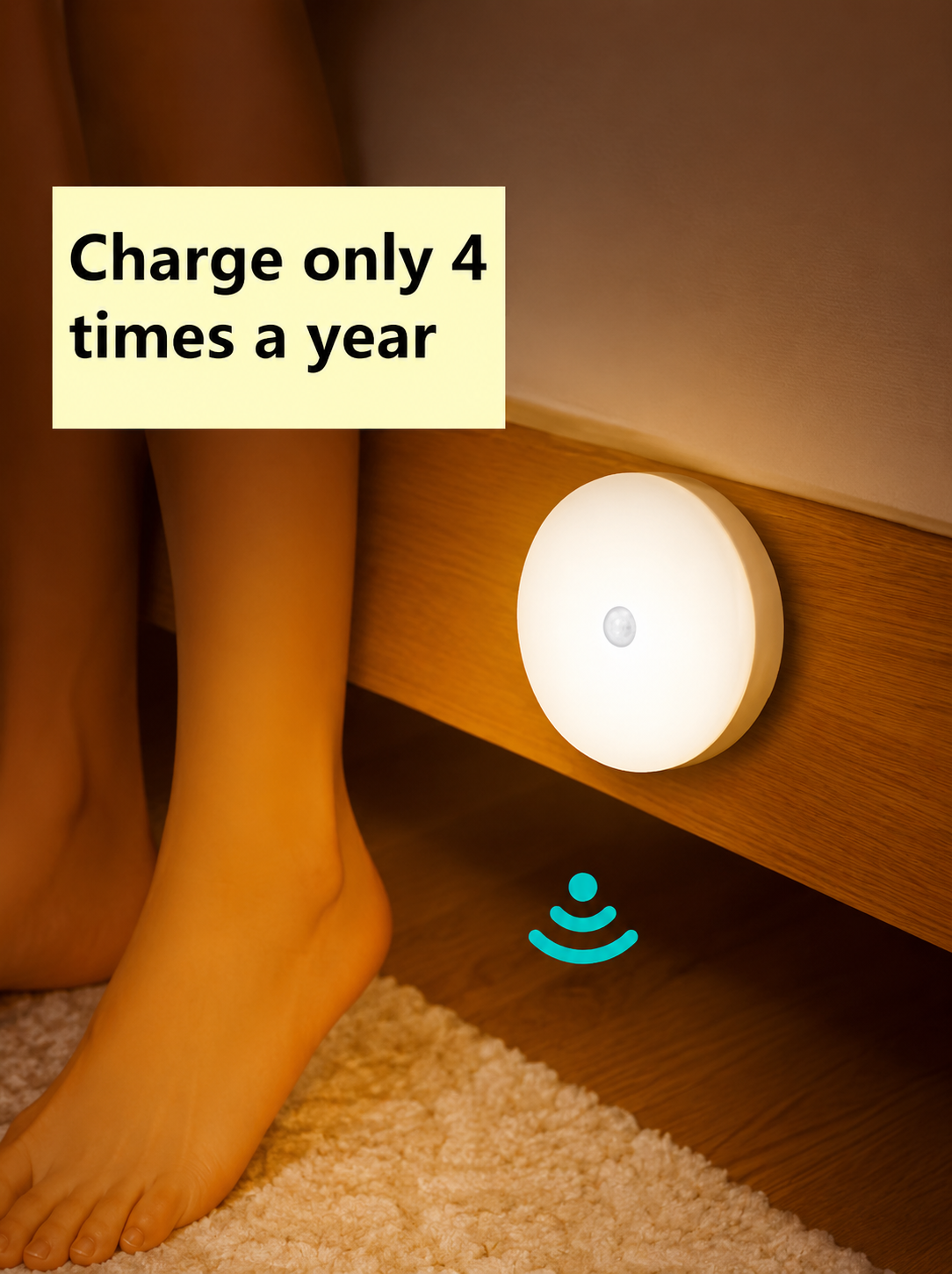 Wireless Motion Sensor LED Night Light