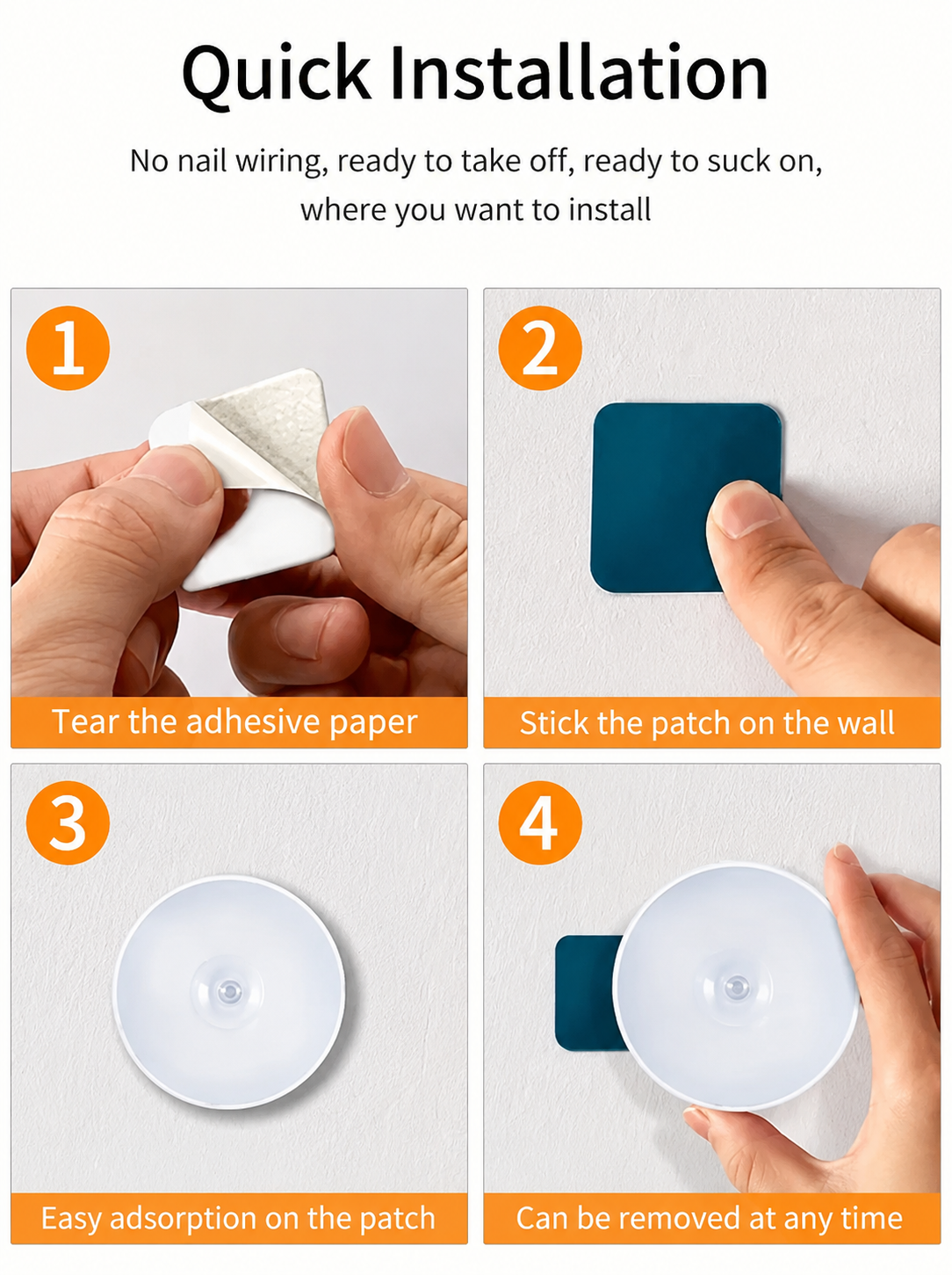 Wireless Motion Sensor LED Night Light
