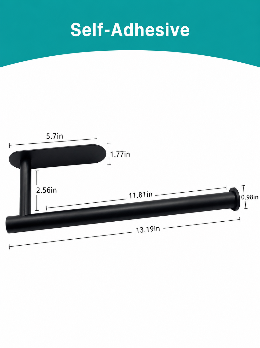 Adhesive Paper Holder