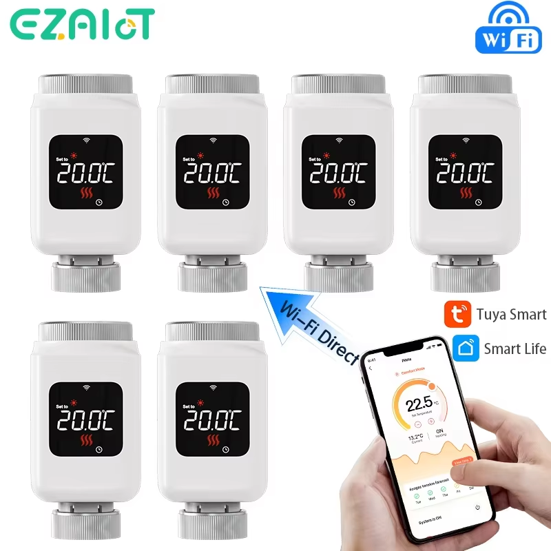 Tuya Smart TRV WiFi Radiator Thermostat