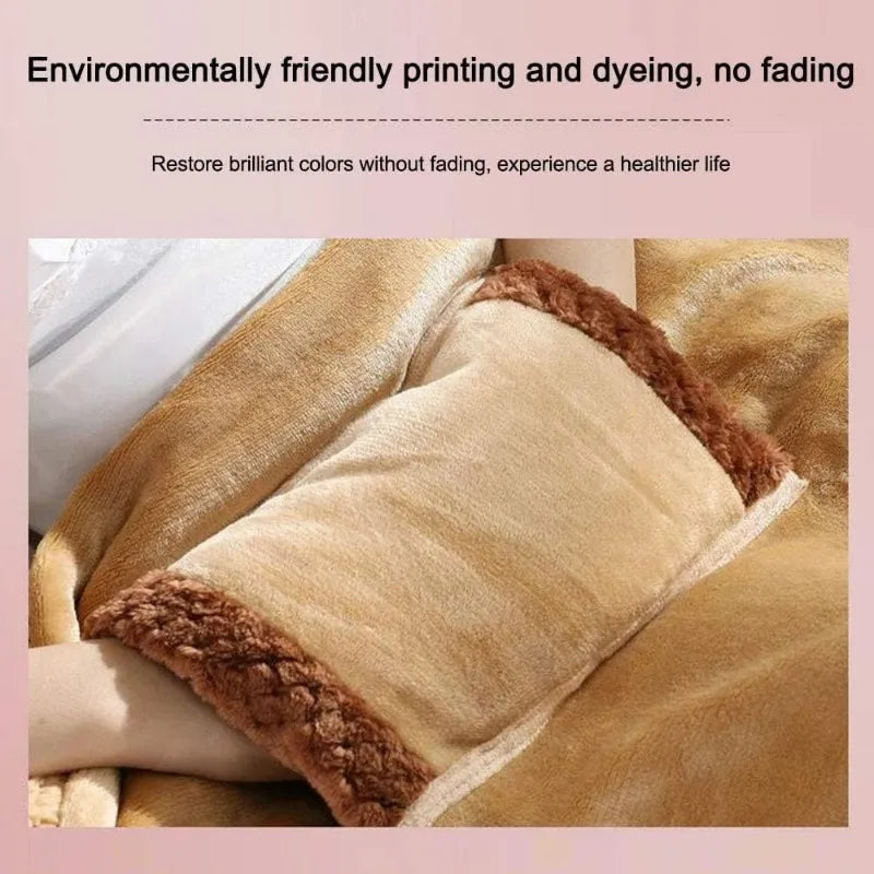Rechargeable Portable Flannel Electric Blanket