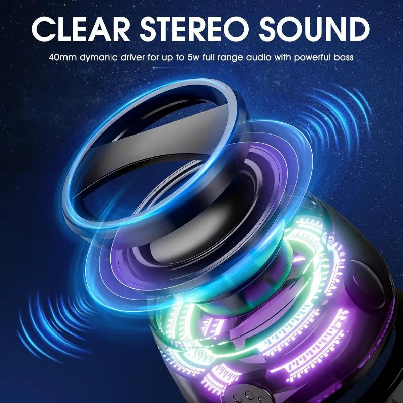 Magnetic Mini Bluetooth Speaker & Phone Holder