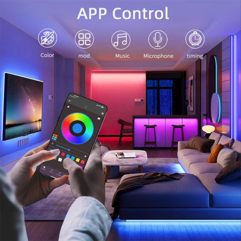 WiFi RGB Neon LED Strip with Alexa & Tuya