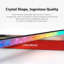 Aluminum Alloy ARGB LED Strip Magnetic Computer Light Bar 5V/3PIN Small 4Pin Motherboard PC Case Light Strip ﻿Atmosphere Decor