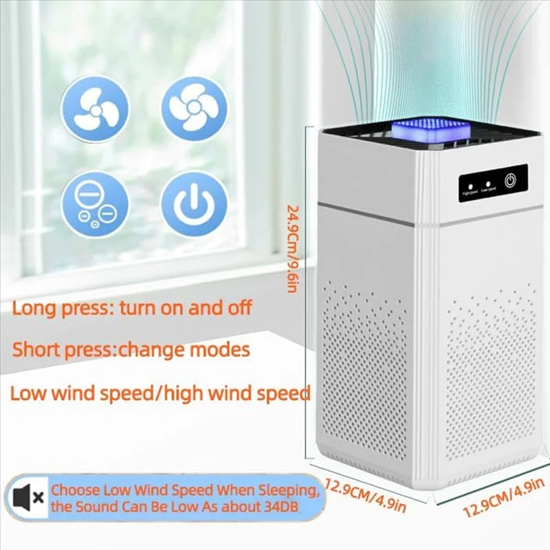 USB Air Purifier for Home & Car