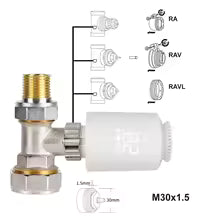 Smart ZigBee Radiator Valve for Alexa & Google