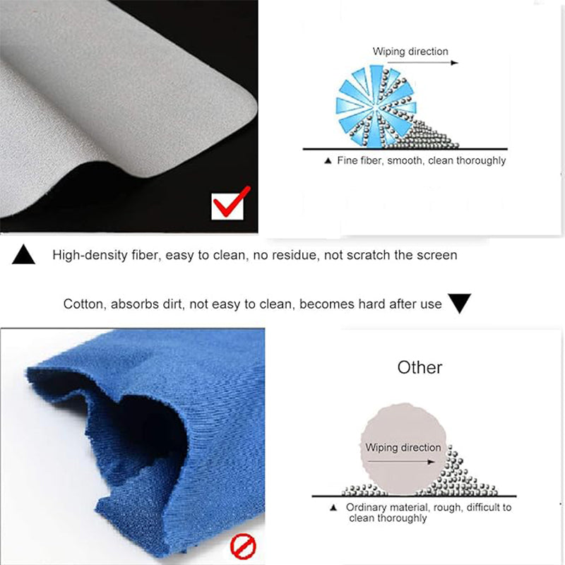 Ultra-Soft Microfiber Cleaning Cloths