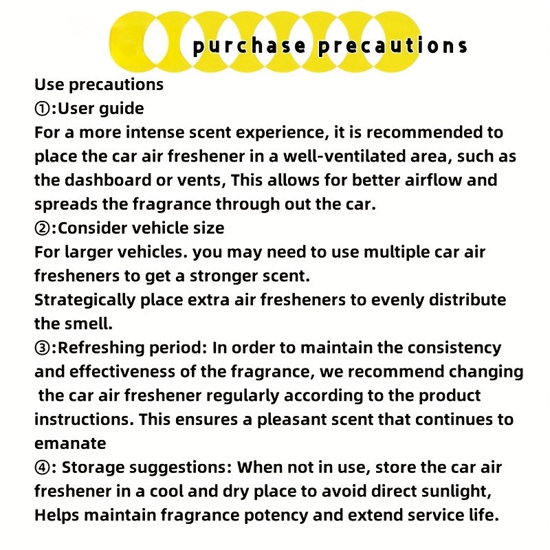 Mini Car Air Freshener
