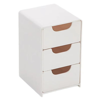 Chic 3-Tier Desk Organizer with Drawers